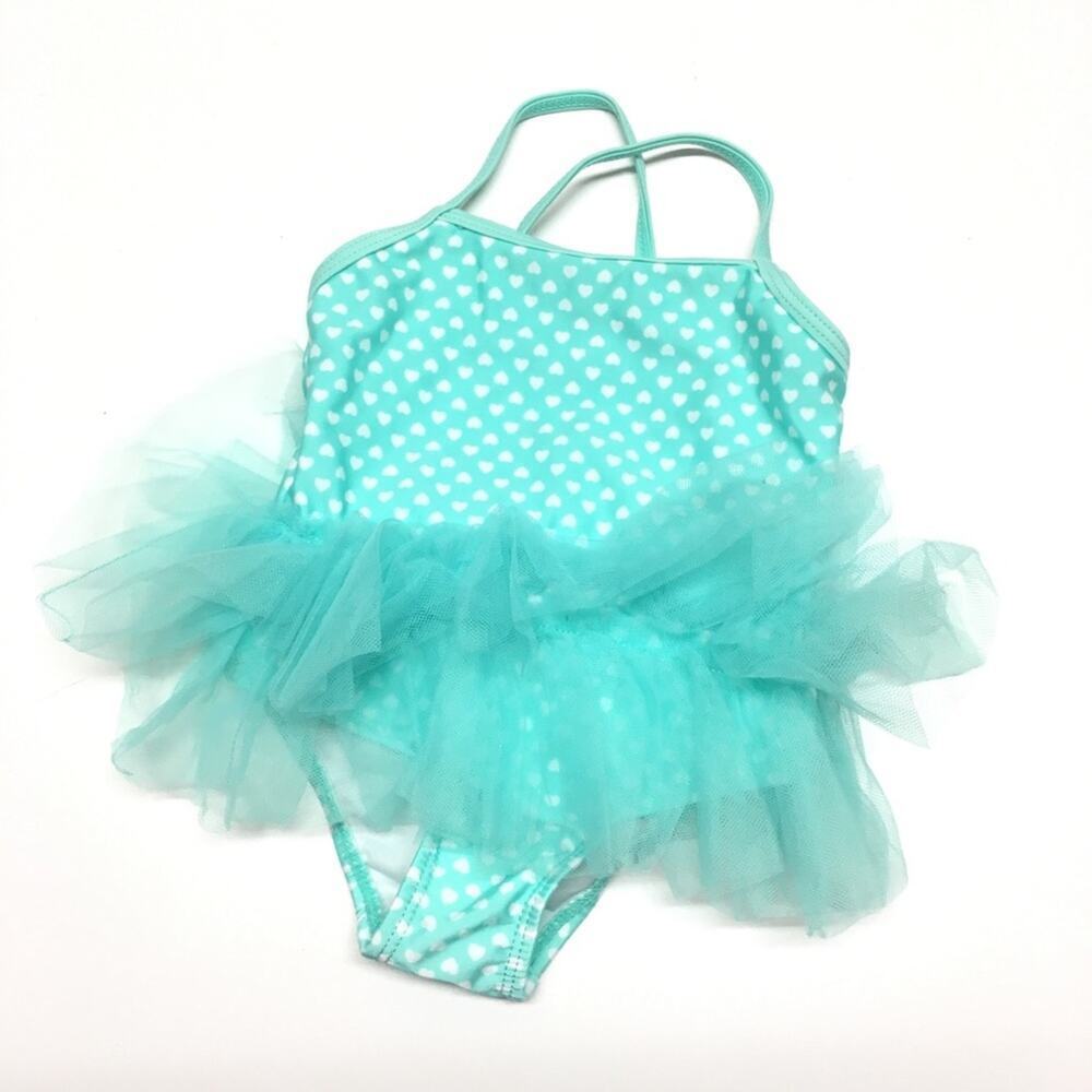 Baby Girl Swimsuit sz 12 m Baby Girl One Piece Bathing Suit